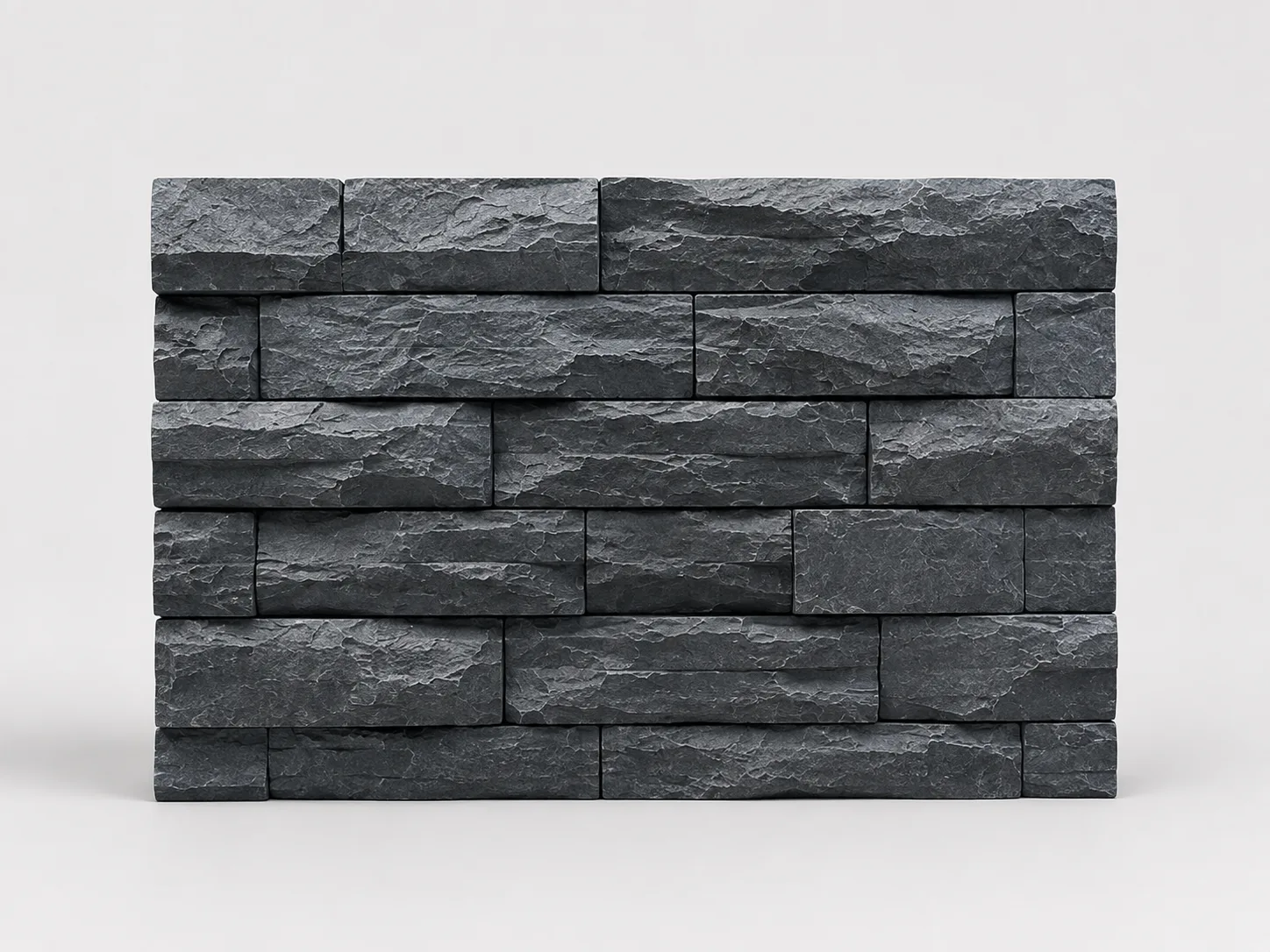Sawn strip "Shungite" for plinth or facade