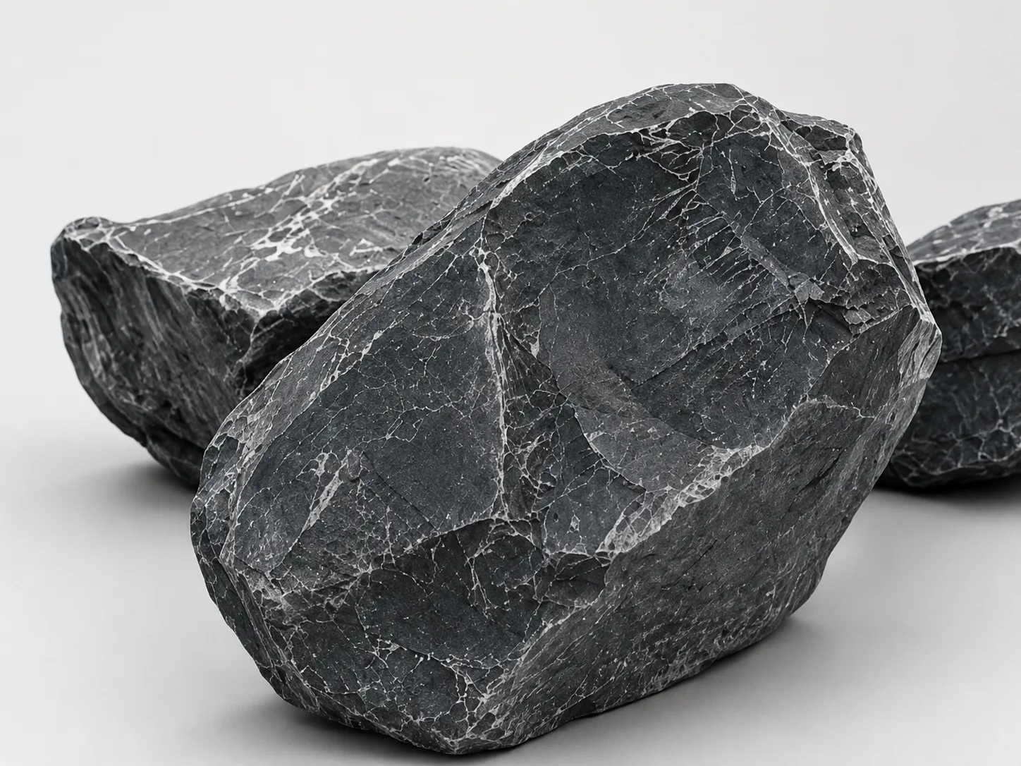 Shungite, boulders or slabs